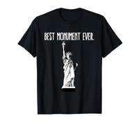 Statua della libertà Miglior Monumento di Sempre Stati Uniti America Maglietta