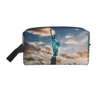Statua della libertà nella borsa da toilette di New York, borsa cosmetica di trucco, borsa da viaggio per articoli da toeletta, borsa di immagazzinaggio con la chiusura lampo, Statua Della Libertà A