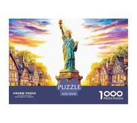 Statua della Libertà_ New York Puzzle 1000 Pezzi, Puzzle Impossibile 1000 Pezzi Gioco Di Sfida Intellettuale 70x50cm/1000pcs