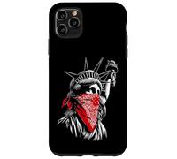 Statua della libertà, New York, USA, bandana, freedom design Custodia per iPhone 11 Pro Max