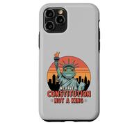 Statua della Libertà Rana Abbiamo una Costituzione Non un Re Custodia per iPhone 11 Pro