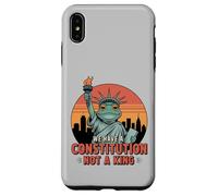 Statua della Libertà Rana Abbiamo una Costituzione Non un Re Custodia per iPhone XS Max