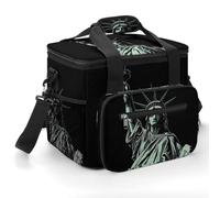 Statua della Libertà Stampa Modello Cooler Bag Grande Capacità A Prova di Perdite Lunch Cooler per Picnic Viaggi & Avventure All'aperto