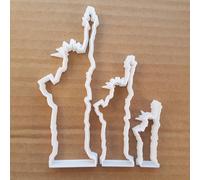 Statua Della Libertà USA Forma Biscotti Taglierino Dough Pasta Ripieno Sharp