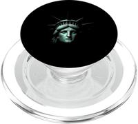 Statua della Libertà Viso New York American Symbol Art PopSockets PopGrip per MagSafe