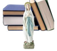 Statua della Madonna Cattolica | Decorazione Per Statua Religiosa | Statuette Cattoliche della Madonna da Scrivania,Per Casa Matrimonio Esposizione Scuola Celebrazione Salotto Camera Da Scrivania Libr