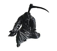 Statua Della Morte Inginocchiata - Supporto Per Matita Gotico, Statuetta Del Mietitore Da Tavolo | Scultura Artistica Stampata Tridimensionale 150 G, Organizer Per Cancelleria Con Personaggio Scheletr
