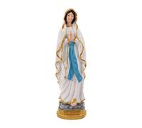 Statua della Nostra della Grazia - Decorazioni della Vergine Maria, Figura della Vergine Maria cattolica per l'altare, Regalo religioso per la mamma, Scultura in resina per decorazioni per la