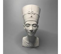 Statua della regina Nefertiti Busto Nefertiti Collezione Testa di Nefertiti Figura in gesso Figura Mitologia Scultura per Soggiorno Casa Mensola Decorazione, Moderna Decorazione per la Casa Schizzo