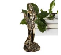 Statua della romana della felicità, elegante e versatile | Accessorio per la casa a forma di signora portafortuna per famiglie, decorazione classica mitologia greca