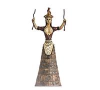 Statua Della Sacerdotessa Della Guaritrice Cretese Replica Del Xvi Secolo Della Dea Serpente Minoica 30 cm