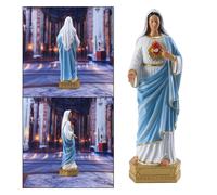 Statua della Vergine Maria Santa Madre Maria Poly Figurine Madonna per