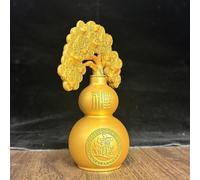 Statua della zucca della prosperità, arredamento retrò cinese Feng Shui per