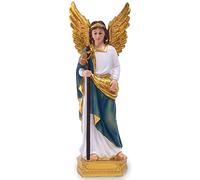 Statua dell'Arcangelo Raffaele, Statuette Cattoliche dell'Arcangelo Raffaele, Religiose Statue dell'Arcangelo Raffaele, Adatte per Decorazioni Religiose e per la Casa che Riempiono lo Spazio Interno