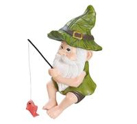 Statua Dello Dello Stagno - Statuetta Di Pesce Koi Nano Resistente Alle Intemperie, Decorazione Da Giardino Carina E Divertente In Resina Da 4,13 Pollici, Ornamento Durevole Per Interni Ed Ester