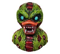 Statua di anatra mutante horror verde, terrificante anatra in resina gomma da collezione, raccapricciante divertente decorazione auto e ufficio