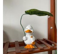 Statua di anatra, regalo di nozze, decorazione da tavolo per ufficio,