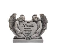 Statua di Angeli Effetto Pietra Statuetta con Angeli Resistente Alle Intemperie