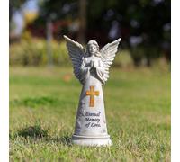 Statua di angelo da giardino, decorazione creativa per il giardino sul retro