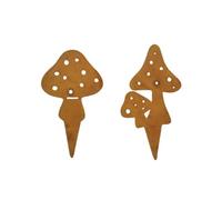 Statua di animale di ferro paesaggistica del fumetto animale della resistenza all'invecchiamento del palo del metallo ornamento del paesaggio statue del giardino del tempo