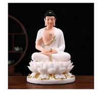 Statua Di Buddha Feng Shui Decor Proteggi La Casa Decorazione Fortunata Statua Di Buddha Realistica Da 11,8 Pollici Seduta Su Una Piattaforma Di Loto Adatta Per Casa Ufficio Hotel Statuaria Da Medita