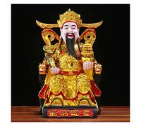 Statua di Buddha Feng Shui Regalo Dio della ricchezza Statue Decorazione per Fortuna e ricchezza Perfetto per la Tua casa o Ufficio Miglior Regalo per l'inaugurazione di un'attività, Decora