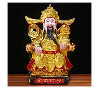 Statua di Buddha Feng Shui Regalo Dio della ricchezza Statue Decorazione per Fortuna e ricchezza Perfetto per la Tua casa o Ufficio Miglior Regalo per l'inaugurazione di un'attività, Decora