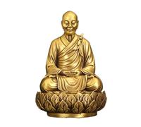 Statua Di Buddha Per Interni Decorazioni For La Casa In Ottone For Il Culto Zen, Statue Di Buddha, Decorazioni For Ufficio, Soggiorno, Artigianato Statua Di Buddha In Meditazione Statuetta Scultor
