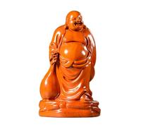 Statua Di Buddha Per Interni Ornamenti in legno massello for statue di Buddha Statua del Buddha Maitreya in palissandro Ornamenti for la casa, for il portico, for il tavolo, for la meditazione Statua