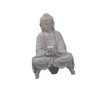Statua di Buddha per la casa decorazioni esterne energia solare tremolante LED giardino luce meditazioni spirituale decorazione stanza Buddha regalo di compleanno
