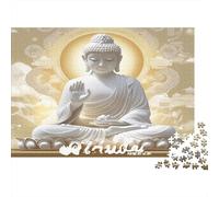 Statua di Buddha Puzzle 1000 Pezzi In Resistente E Durevole, Un Busta Di Puzzle A Rompicapo Per Enigma Per Il Relax Mentale, Ideale Per Vacanza Relax, Puzzle 70x50cm/1