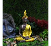 Statua di Buddha thailandese, statuetta decorativa di Buddha per mensola,