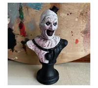 Statua di Clown di Halloween Arte La Figura di Terrifier Film Horror Action Figures Killer Clown Busto Scultura Fantasma Clown Decor da Collezione for Feste Forniture for La Casa Home Office(3)