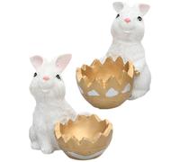 Statua Di Coniglio Del Coniglietto in Resina Figurine Decorative