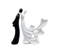 statua di coppia, statua dell'amore - Coppia intrecciata che stringe la statua | Romantiche figure da collezione di arte moderna, statua di coppia multifunzionale, decorazione della casa per le donne