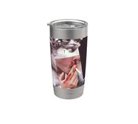 Statua di David Bloody Nose Sigaretta Pop Art Bicchiere termico in acciaio inox doppia parete