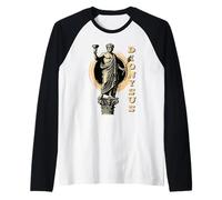 Statua di Dioniso Dio del Vino Mitologia Greca Antica Grecia Maglia con Maniche Raglan