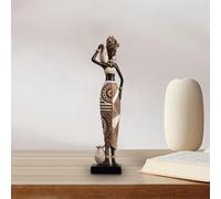 Statua di donna africana, decorazione per feste, hotel, fattoria, casa, arte