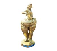 Statua di donna in poliresina, centrotavola, scultura, statuetta da tavolo,