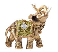 Statua di elefante cerimoniale vibrante Feng Shui simbolo di fortuna decorazione domestica figura elefante per il successo tailandese luck statua