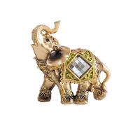 Statua di elefante cerimoniale vibrante Feng Shui simbolo di fortuna decorazione domestica figura elefante per il successo tailandese luck statua
