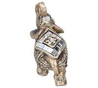 Statua di Elefante Figurina Figurina in Resina, di Elefante Figurina Figurina Figurina Feng Shui Ornamenti per Animali Artigianato Decorazione del Desktop per il San Natalizio