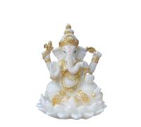 Statua Di Elefante Ornamento Che Rappresenta Ricchezza E Buona Fortuna Statua Indiana Di Ganesh Scultura In Resina Per Decorazioni Domestiche Portafortuna Regalo Per Le Feste Decorazione Feng Shui