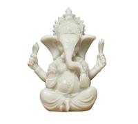 Statua Di Elefante Ornamento Che Rappresenta Ricchezza E Buona Fortuna Statua Indiana Di Ganesh Scultura In Resina Per Decorazioni Domestiche Portafortuna Regalo Per Le Feste Decorazione Feng Shui