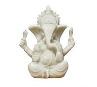 Statua Di Elefante Ornamento Che Rappresenta Ricchezza E Buona Fortuna Statua Indiana Di Ganesh Scultura In Resina Per Decorazioni Domestiche Portafortuna Regalo Per Le Feste Decorazione Feng Shui