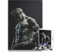 Statua di Ercole stoico Puzzle da 1000 pezzi per adolescenti Gioco educativo di ragionamento e abilità premuroso per tutti gli eventi Dimensioni 38x26cm