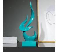 Statua di fiamma astratta Statue decorative Collezione di souvenir Figurina di