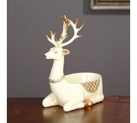 Statua di Figurina decorativa Vassoio portaoggetti da scrivania Multiuso Arte