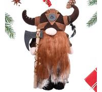 Statua di GNOME - Splendidi ornamenti di nano da giardino in resina | Nano da giardino custode decorativo per , albero di Natale, camera da letto e soggiorno, opere d'arte fatte a mano