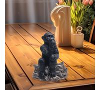 Statua di gorilla moderna scultura decorativa per ingresso scrivania